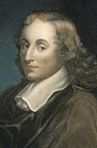Blaise Pascal (1623 -1662)