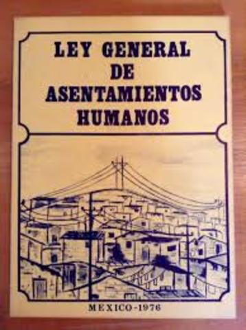 Ley General de Asentamientos Humanos