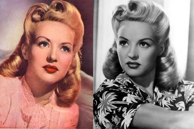 Maquillaje de ojos en 1940