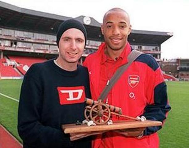 Thierry Henry award for Player of the Year