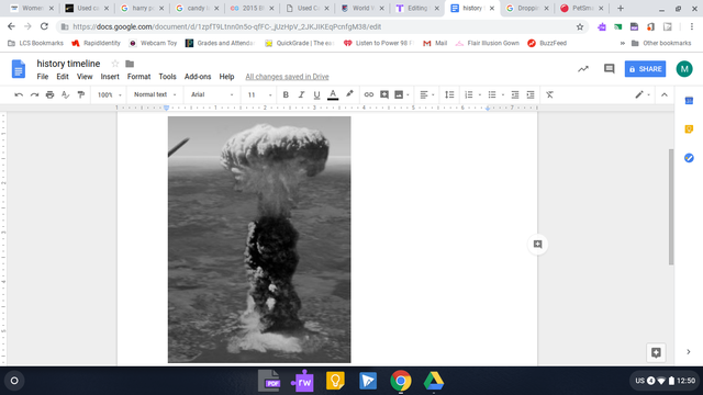 Dropping of the atomic bombs (1945)