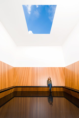 Sky Space door James Turrell