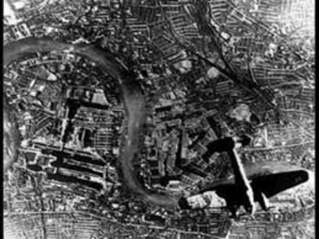 Germany bombed London, Battle of Britain Began