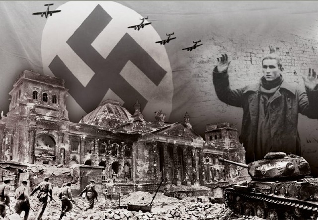 Krigen er over i Europa