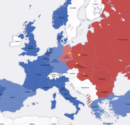 Kogu Kesk- ja Ida-Eroopa okupeerimine NSVL-i poolt