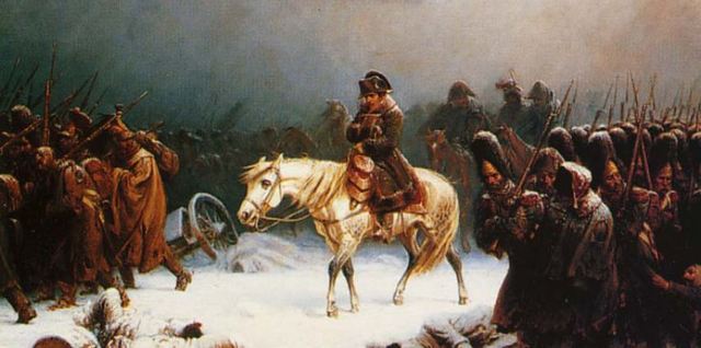 Napoleon is Defeated in His Great Russian Campaign