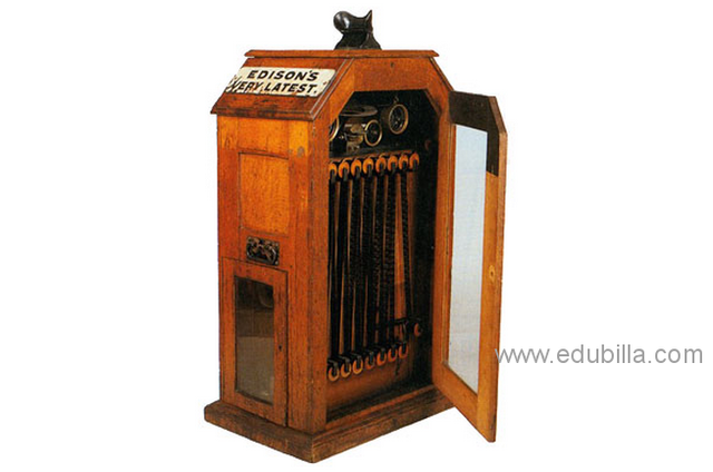 The first moving picture viewer was made