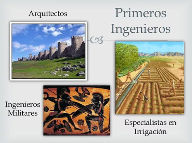 Los primeros ingenieros fueron arquitectos