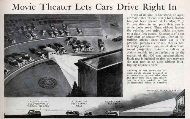 Rise in Drive-In Movie Theaters