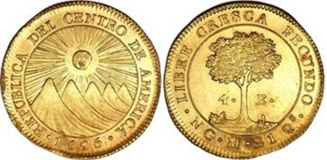 Monedas de la Nueva Guatemala