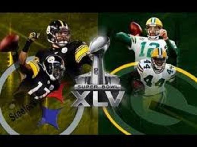 Packers vs the  Steelers