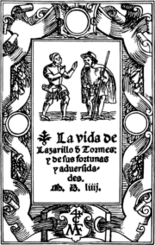 Publicación de la novela El Lazarillo de Tormes