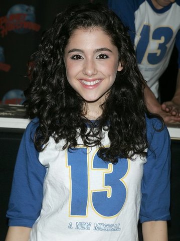 She got her first role in a Musical