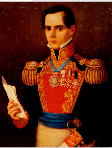 Santa Anna estaba elegido como presidente de México