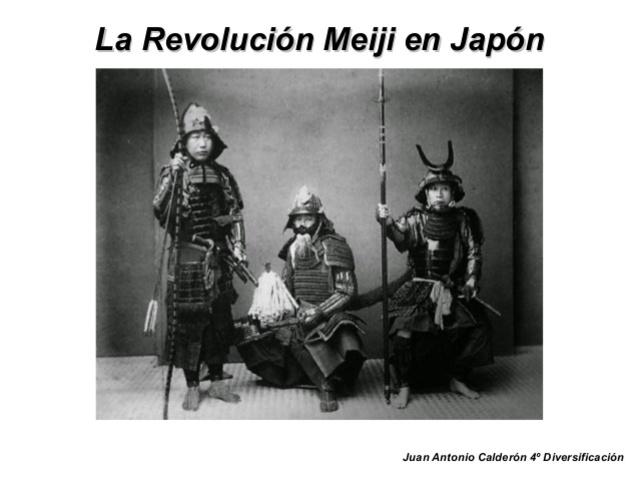 JAPÓN : La Revolución Meiji