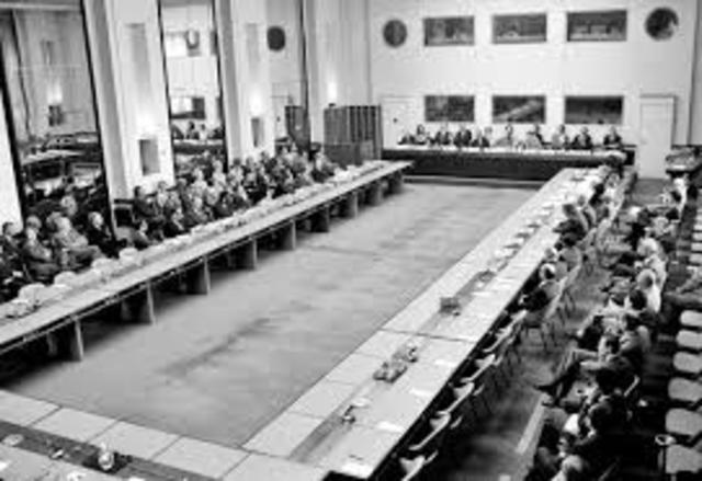 First Meeting Of The League Of Nations