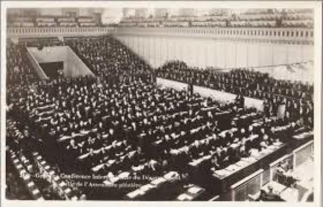 The Final League Of Nations Disarmament Conference Is Held
