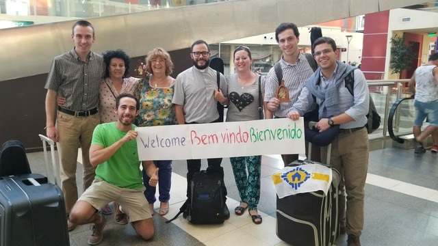 LLEGAN A SAN LUIS LOS NOVICIOS de LOS PADRES DE SCHOENSTATT