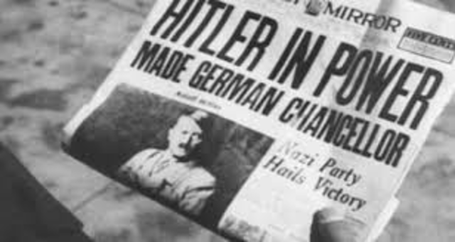 Hitler is made Chancellor of Germany