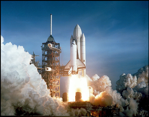 First Space Shuttle Flight