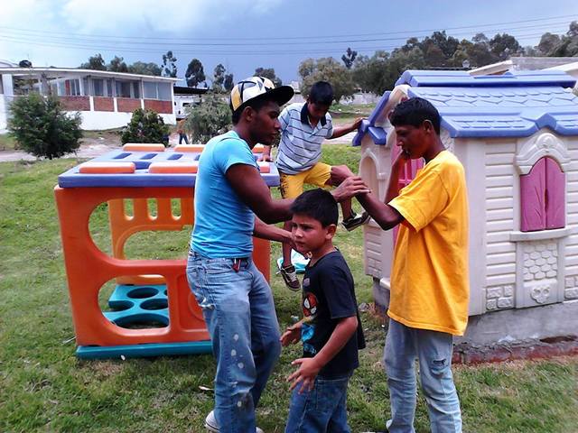 Comenzamos a trabajar con los mas necesitados