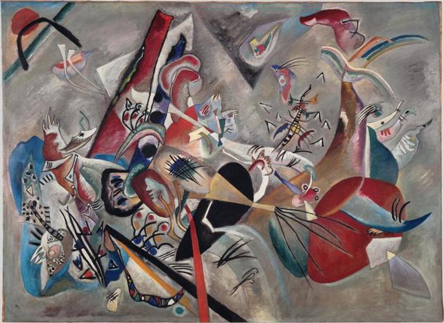 Dans le gris, 1919. Vassily Kandinsky (1866-1944)