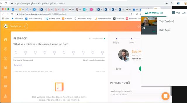 StartUp seminari jätk