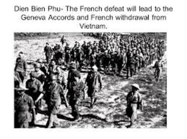 France withdraws from Vietnam