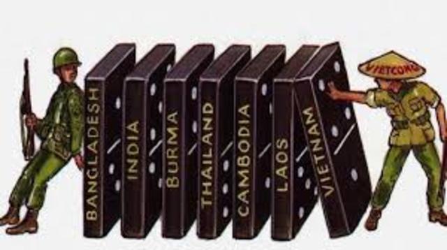 Eisenhower Advances the Domino Theory