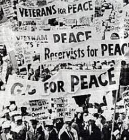 Opposition to the Vietnam War.