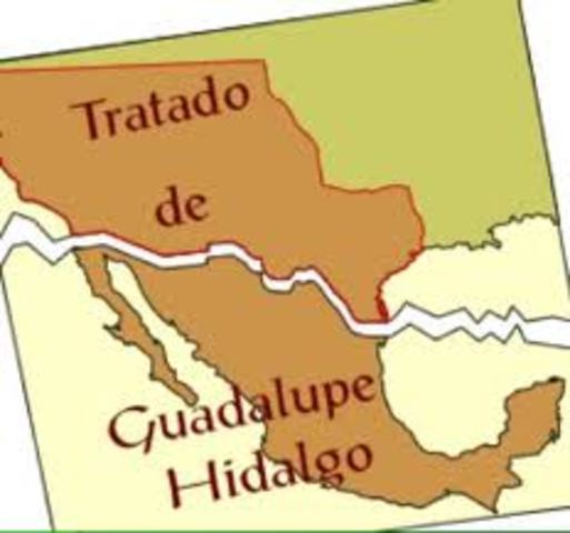 Se firmó el Tratado de Guadalupe Hidalgo