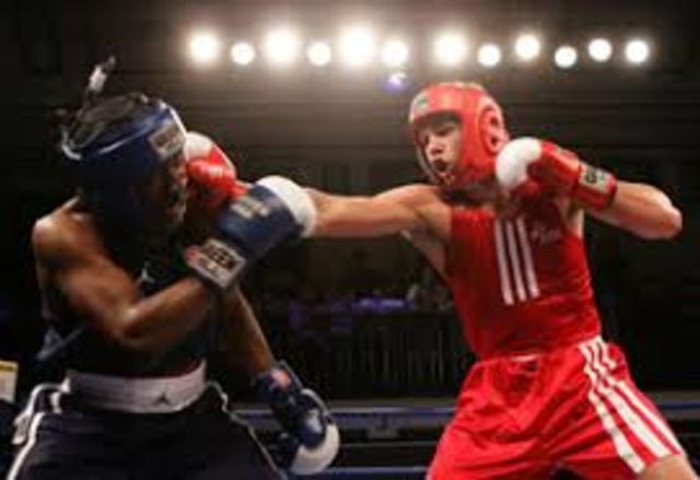 Won my first amature fight