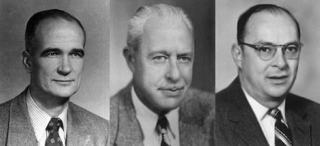 William Shockley, John Bardeen and Walter Brattain