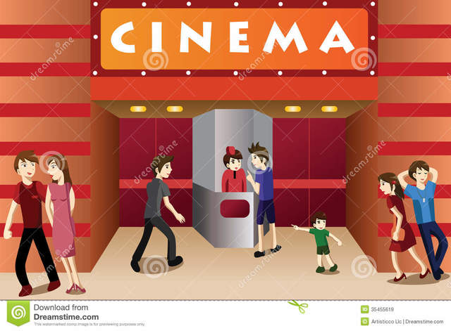 Mary Larson was returning from the cinema.