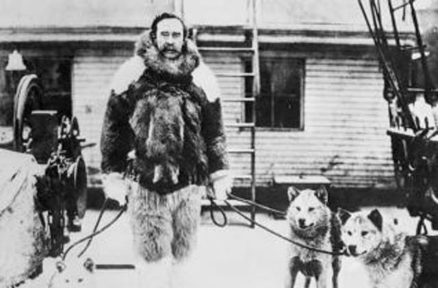 Peary llega al polo norte