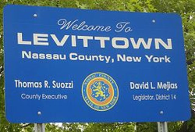 William Levitt announces first Levittown.