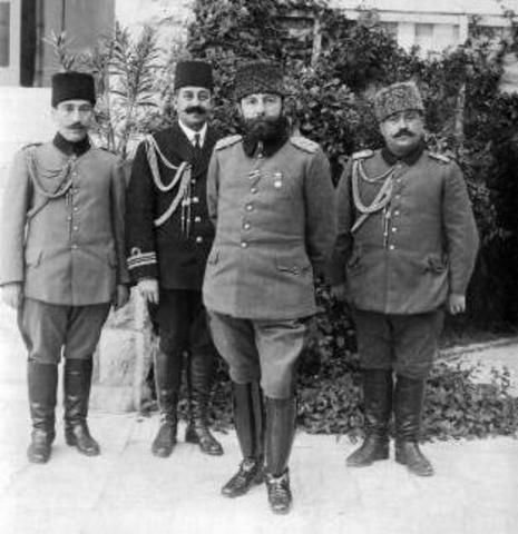 השלטונות העותמאניים גירשו את בן גוריון למצרים