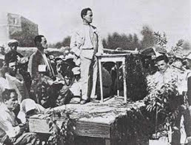 התמנה למזכירה הראשון של הסתדרות העובדים