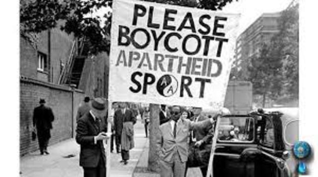 South Africa banned from Olympics