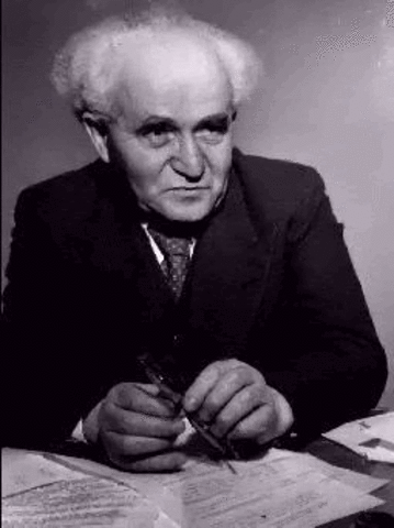 נבחר בן-גוריון מטעם מפא"י ליושב ראש הנהלת הסוכנות היהודית