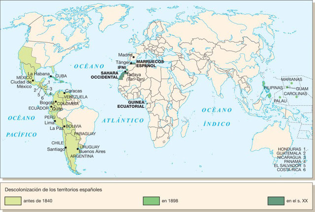 INDEPNDÈNCIA DE AMÈRICA HISPÀNICA