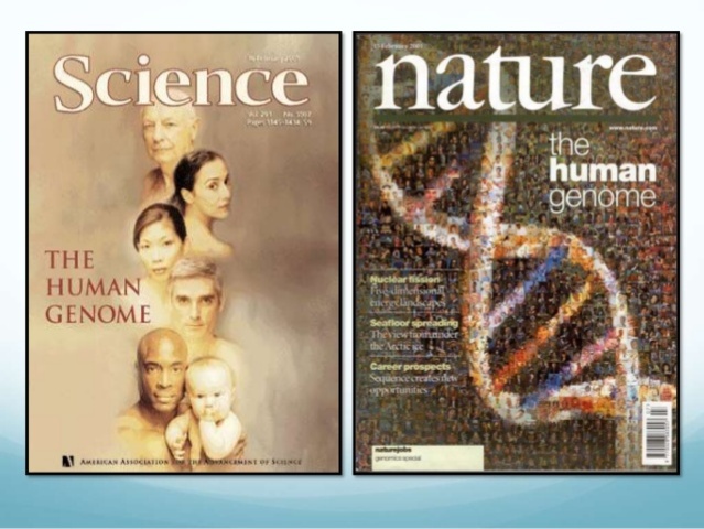 Publicación de la primera versión del genoma humano