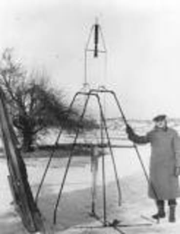 Goddard's work on liquid fuelled rockets