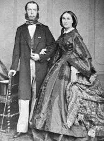 NUEVO EMPERADOR LLEGA A MÉXICO CON SU ESPOSA LA PRINCESA BELGA CARLOTA