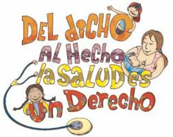 Salud: Derecho humano fundamental