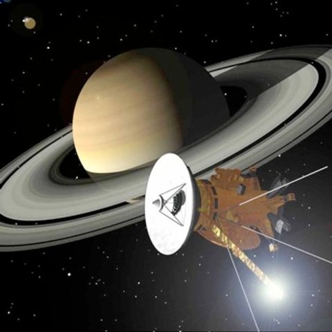 Cassini orbiter