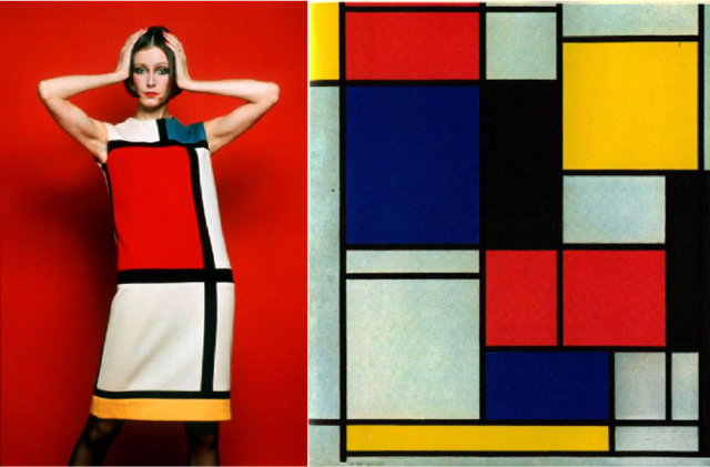 Yves Saint Laurent x Piet Mondriaan