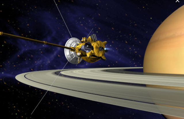 Cassini orbiter