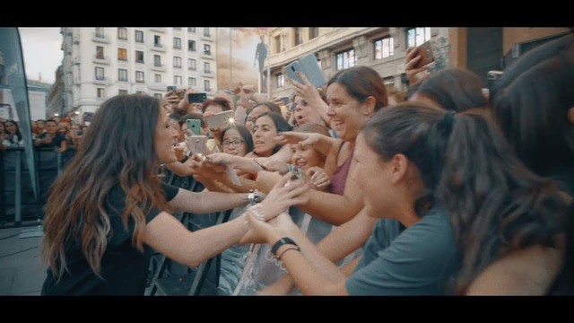 Quedad de Malú con fans