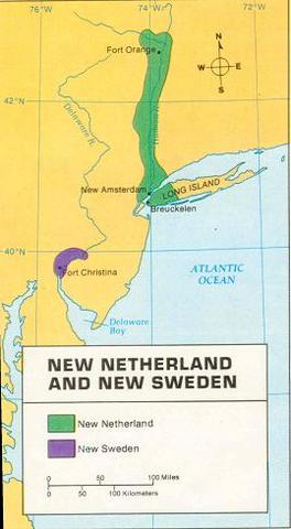 Dutch take over new sweden